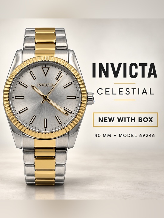 Invicta Other - Invicta Celestial Langdon Two-Tone Watch 40mm